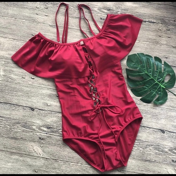 Maroon One Piece - Picture 1 of 1